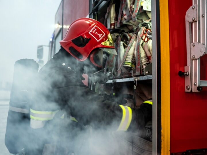 Potworna tragedia podczas niedzielnej popołudniowej służby strażaków w Częstochowie