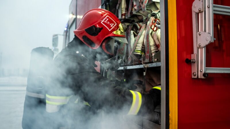 Potworna tragedia podczas niedzielnej popołudniowej służby strażaków w Częstochowie