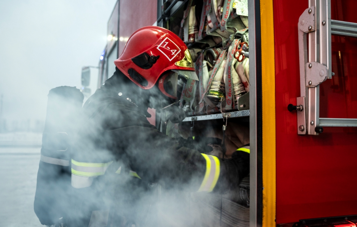 Potworna tragedia podczas niedzielnej popołudniowej służby strażaków w Częstochowie