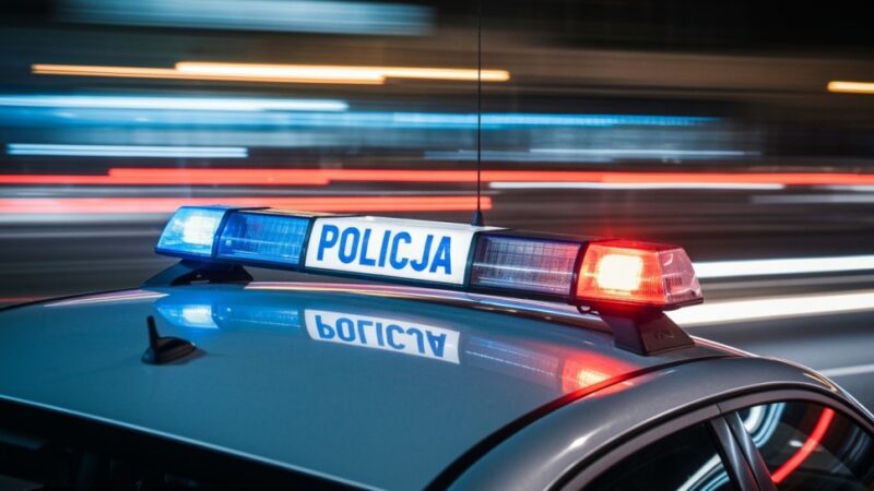 Agresywny Ukrainiec zaatakował policjantów w Częstochowie i został deportowany