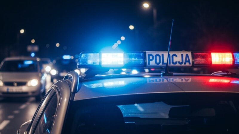 Uzbrojony złodziej zatrzymany w Częstochowie – groźna sytuacja w centrum miasta