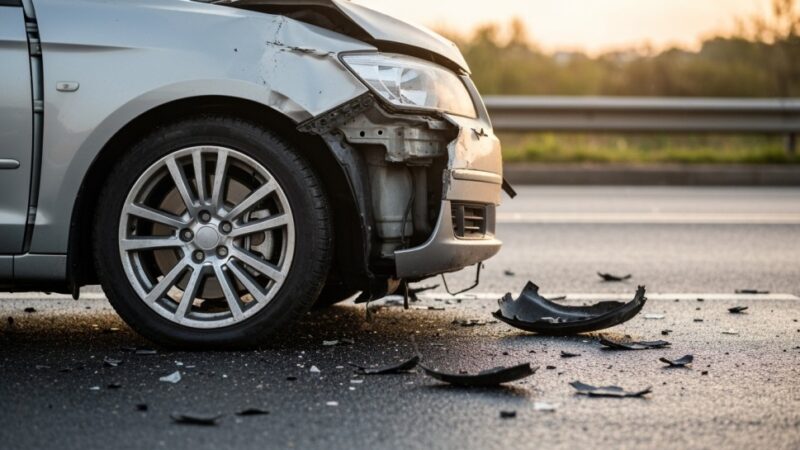 Groźne zderzenie na A1: apelujemy o ostrożność na drodze!
