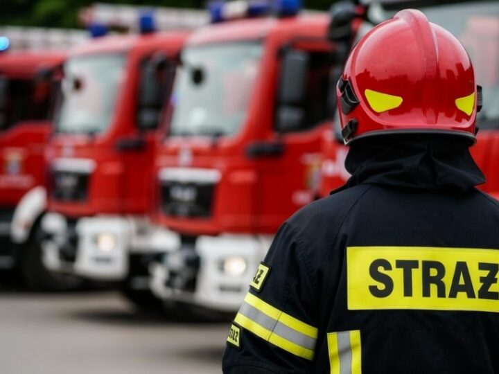 Strażacy z Mykanowa w akcji: Efektywne manewry OSP 2025!
