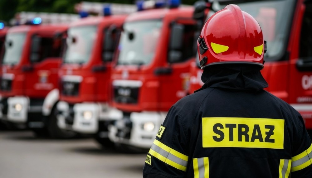 Strażacy z Mykanowa w akcji: Efektywne manewry OSP 2025!