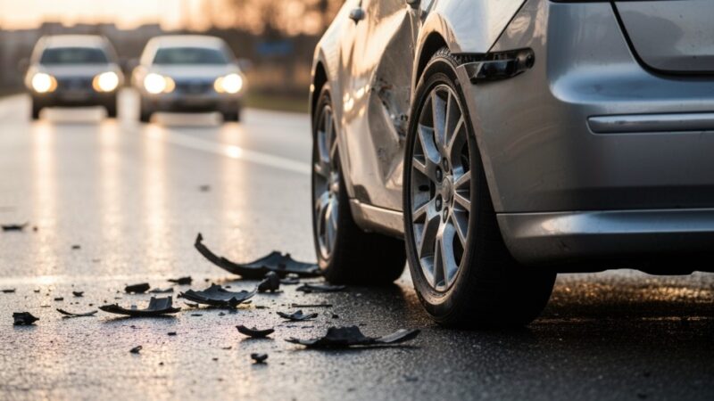 Dramatyczny pościg w Częstochowie: Nastolatkowie w szpitalu po wypadku!