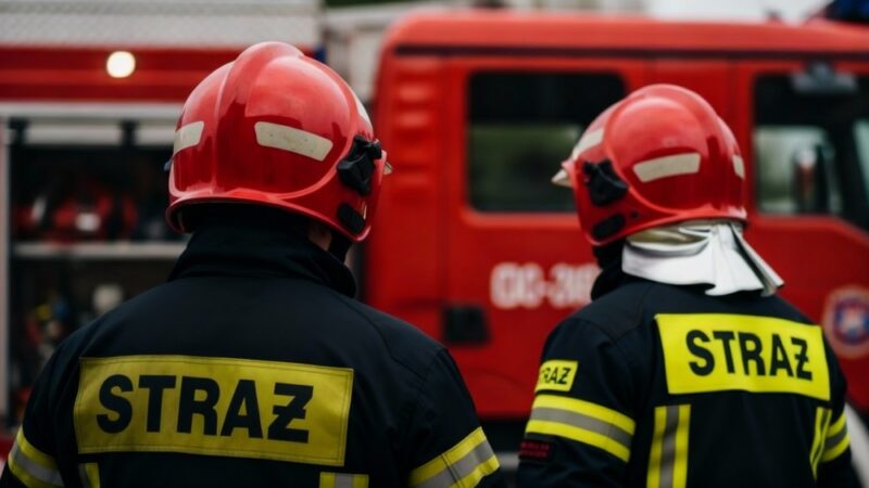 Częstochowscy strażacy: Rok pełen wyzwań i wzrostu pożarów