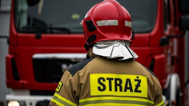 Emocjonalne pożegnanie komendanta straży pożarnej po trzech dekadach służby