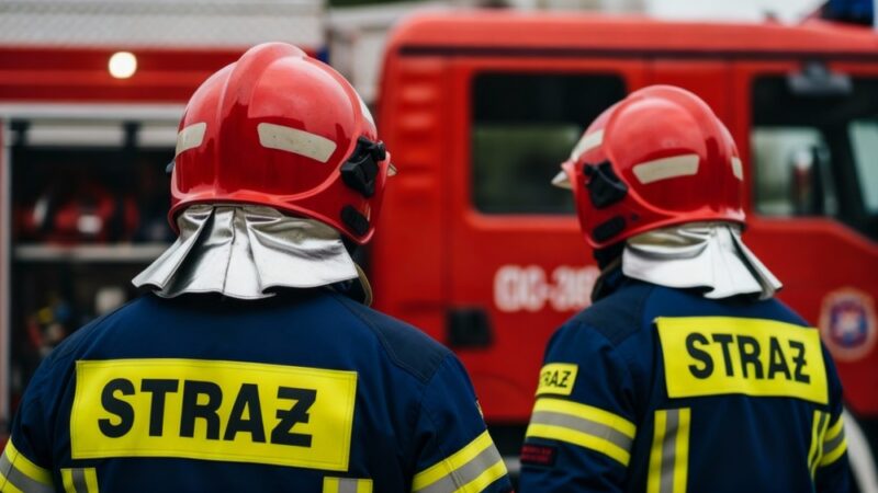 Strażacy w akcji: intensywne manewry w Rudnikach!