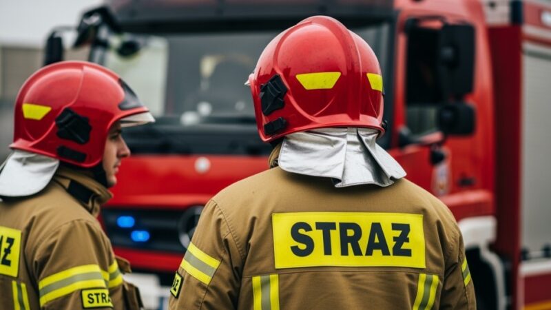 Nowy zarząd OSP Raczkowice wybrany podczas zebrania w Dąbrowie Zielonej