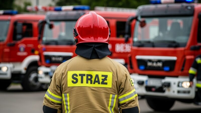 Tragiczny pożar w Słowiku – zginął 52-letni mężczyzna