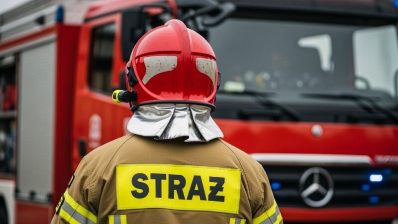 Bezpieczeństwo mieszkańców na pierwszym miejscu: Wójt Gminy Rędziny wyróżnia strażaków OSP