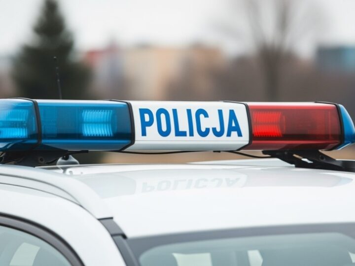 Granat w lesie: Policja w akcji!