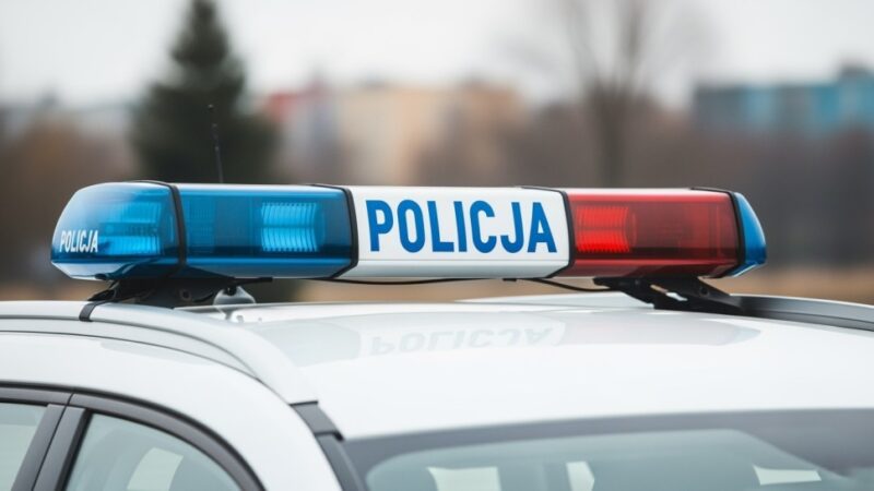 Granat w lesie: Policja w akcji!