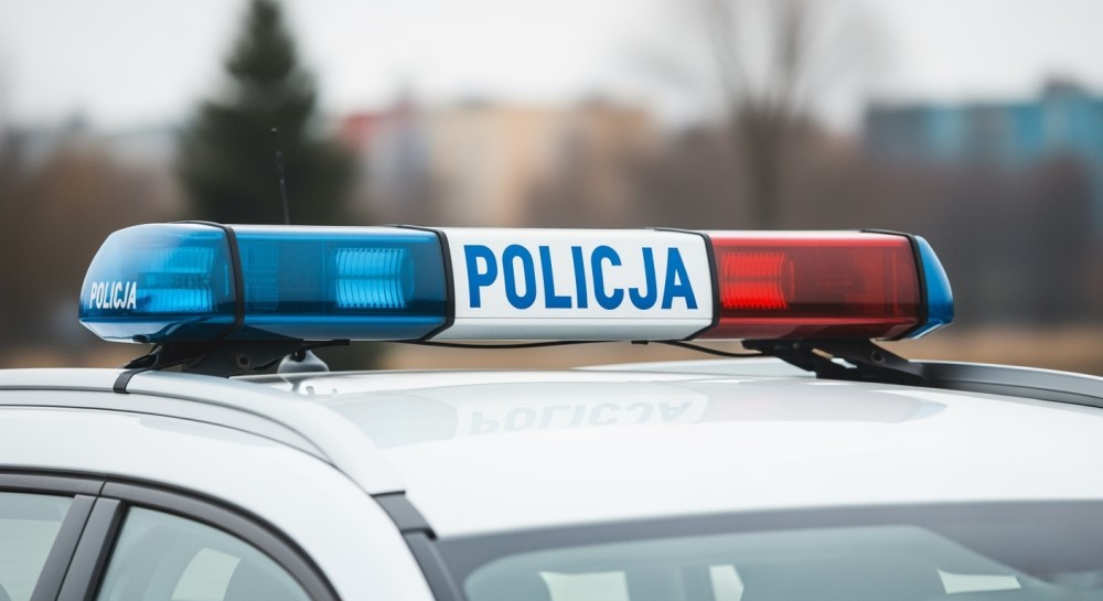 Granat w lesie: Policja w akcji!