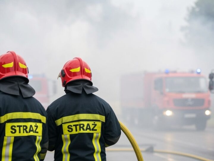 Strażacy z Gminy Poczesna bohaterami akcji gaśniczej w Sobuczynie