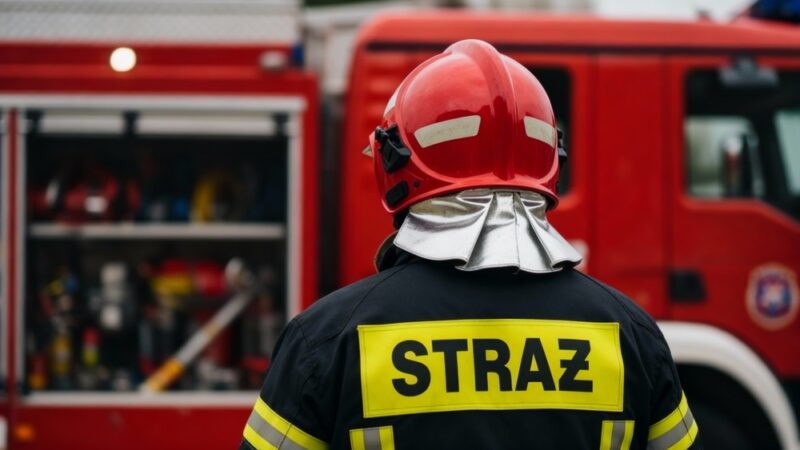 Nowoczesny wóz strażacki dla OSP Zalesice – zwiększone bezpieczeństwo w Przyrowie