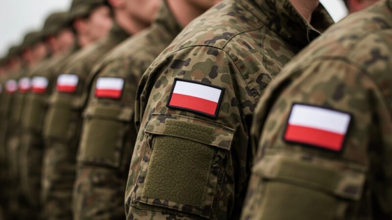 Młodzież mundurowa w akcji na obozie w Biskupicach