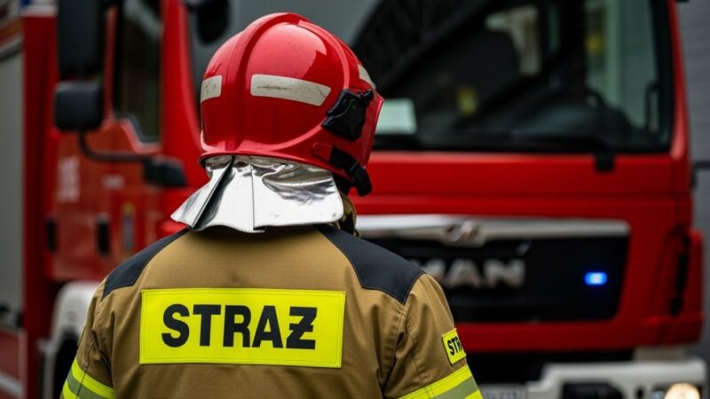 Manewry ratunkowe w Częstochowie: Strażacy i chemicy w akcji!