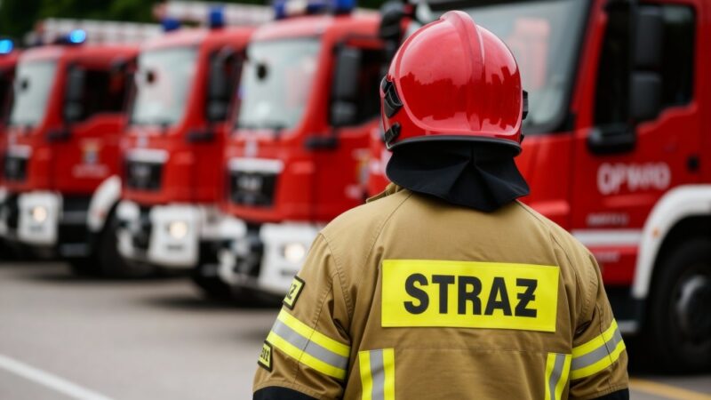 Nowy zastępca komendanta PSP w Częstochowie – wyzwania i gratulacje
