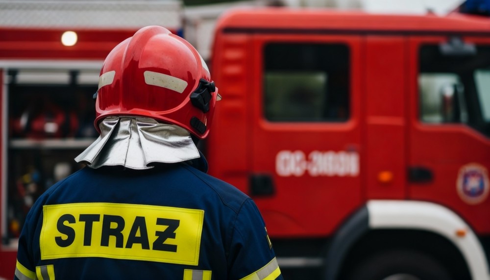 Ćwiczenia strażackie w Częstochowie: nowoczesne metody zaopatrzenia wodnego