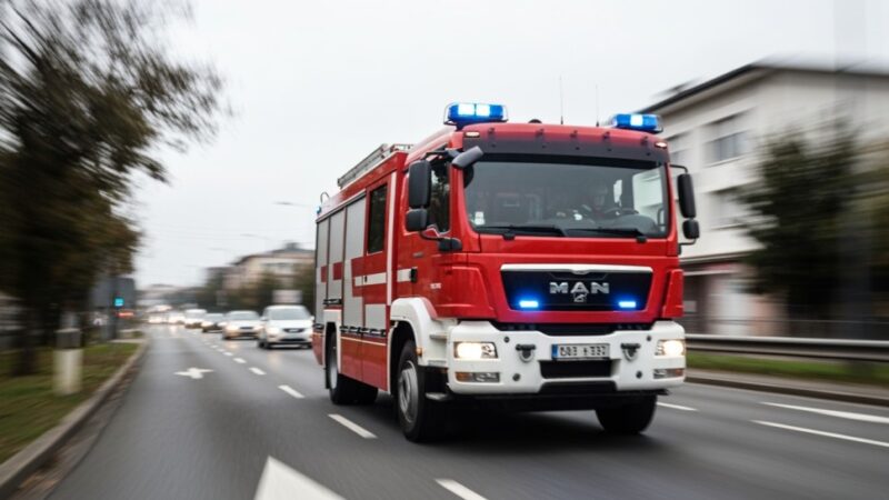 Tragedia nad ranem w Częstochowie. 59-latka zginęła w pożarze domu
