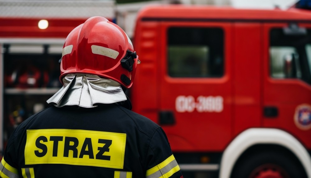 Nowy samochód ratowniczy w Koniecpolu: Volvo F12 w służbie lokalnej społeczności